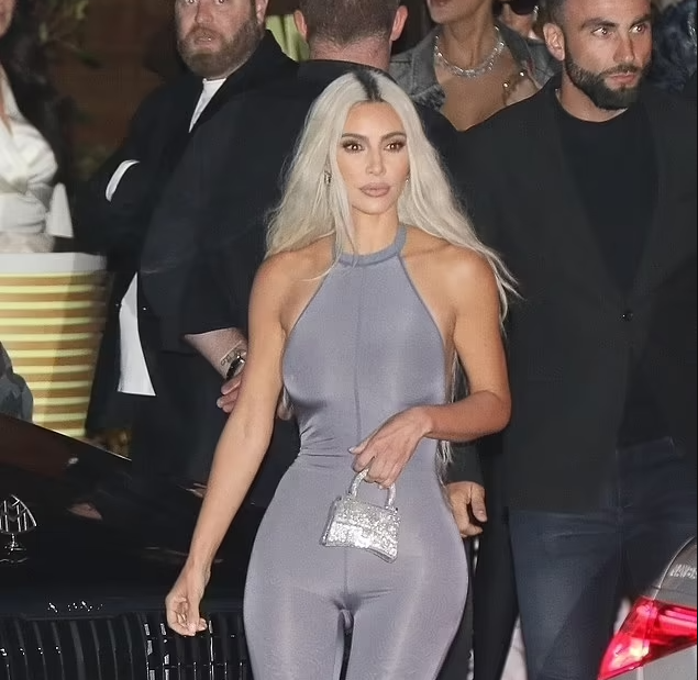 Kim Kardashian: Kim Kardashian shows off her svelte physique in a skintight bodysuit as she attends sister Kendall Jenner's 818 Tequila event at SoHo house in Malibu, know here full update