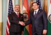 Jaishankar met with Marco Rubio, the first face-to-face meeting between the two leaders since the imposition of tariffs.