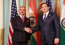 Jaishankar met with Marco Rubio, the first face-to-face meeting between the two leaders since the imposition of tariffs.